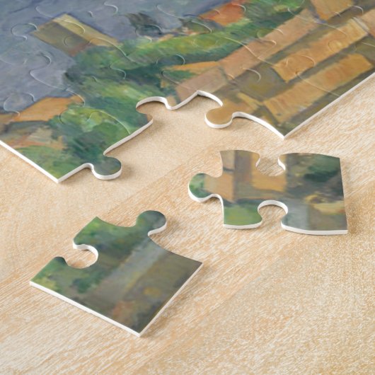 ポール·セザンヌ|マルセイユ湾,L'から見る ジグソーパズル (側面)