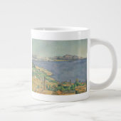 ポール·セザンヌ|マルセイユ湾，L'から見る ジャンボコーヒーマグカップ (右)