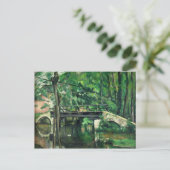 ポール・セザンヌ | メインシーの橋または橋 ポストカード (スタンド正面)