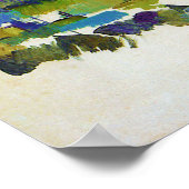 ポール・セザンヌ・モンサントビクトワール ポスター (角)