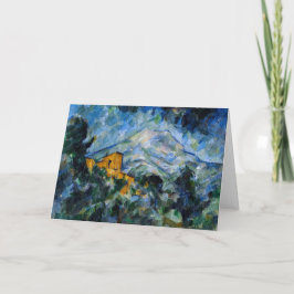 ポール・セザンヌ - モン・サント・ヴィクトワールとシャトー・ノワール カード