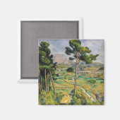 ポール・セザンヌ - モン・サント・ヴィクトワールとヴィアダクト マグネット (正面/裏面)