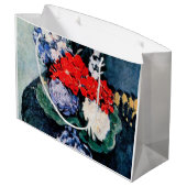 ポール・セザンヌ・リトル・デルフトとのブーケ ラージペーパーバッグ (裏面アングル)