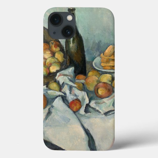 ポール・セザンヌ リンゴの籠 ビンテージ 静物画 Case-Mate iPhoneケース (裏面)