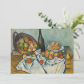 ポール・セザンヌ - リンゴの籠 招待状 (スタンド正面)