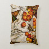 ポール・セザンヌ・リンゴ・オレンジ印象派 アクセントクッション (裏面(縦))