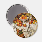 ポール・セザンヌ・リンゴ・オレンジ印象派 マグネット (正面/裏面)