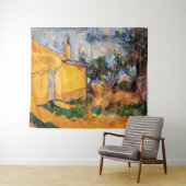 ポール・セザンヌ - ル・カバノン・ド・ジュールダン タペストリー (インサイチュ(横))