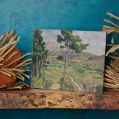 ポール・セザンヌ | ヴィアデュクトのある風景 フォトプラーク (側面)