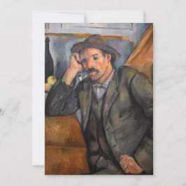 ポール・セザンヌ - 喫煙者 招待状