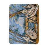 ポール・セザンヌ - 大いなる水浴 マグネット (縦)