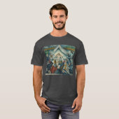 ポール・セザンヌ - 永遠の女性性 Tシャツ (正面フル)