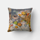 ポール・セザンヌ - 籠のある静物 クッション (裏面)