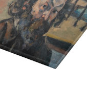 ポール・セザンヌ - 自画像 カッティングボード (角)