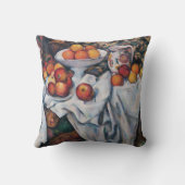 ポール・セザンヌ – 静物詩、リンゴ、オレンジ クッション (裏面)