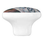 ポール・セザンヌ - 静物、リンゴとオレンジ セラミックノブ (側面)