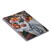 ポール・セザンヌ - 静物、リンゴとオレンジ ノートブック (右側)