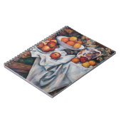 ポール・セザンヌ - 静物、リンゴとオレンジ ノートブック (左側)