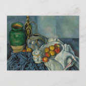 ポール・セザンヌ - 静物（リンゴ） ポストカード (正面)