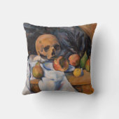 ポール・セザンヌ - 頭蓋骨のある静物 クッション (裏面)