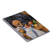 ポール・セザンヌ - 頭蓋骨のある静物 ノートブック (右側)