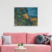 ポール・セザンヌ - 黒い城 キャンバスプリント (インサイチュ (リビング))