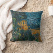 ポール・セザンヌ - 黒い城 クッション (ブランケット)