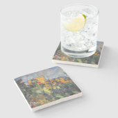 ポール・セザンヌ - 黒い城 ストーンコースター (横)