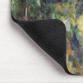 ポール・セザンヌ - 黒い城 マウスパッド (コーナー)