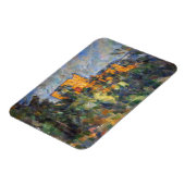 ポール・セザンヌ - 黒い城 マグネット (左側)