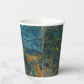 ポール・セザンヌ - 黒い城 紙コップ (左)