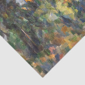 ポール・セザンヌ - 黒い城 薄葉紙 (詳細)