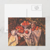 ポール・セザンヌ（1839年～1906年） ポストカード (正面/裏面)