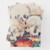 ポール・セザンヌ - 3つの頭蓋骨の水彩画 ラッピングペーパーシート (インサイチュ)