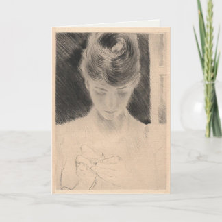 ポール・セザール・ヘレウ氏の挨拶カー絵画ド カード