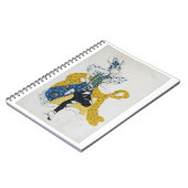 ポール・デュカス著バレエ「La Peri」ののためのスケッチ、 ノートブック (左側)