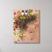 ポール・デロンプレ・バード・アンド・ビー キャンバスプリント (正面)