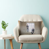 ポール + ドンの結婚式13のx 21 Lumbarの枕 ランバークッション (椅子)