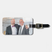 ポール+ドン結婚の荷札 ラゲッジタグ (正面横)