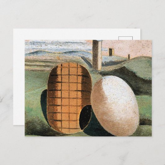 ポール・ナッシュ絵を描の有名な景観構成 ポストカード (正面/裏面)