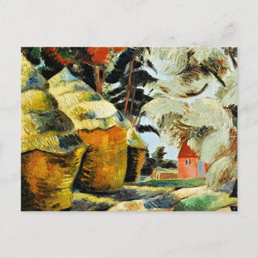 ポール・ナッシュ絵画の有名なスタッカード ポストカード (正面)