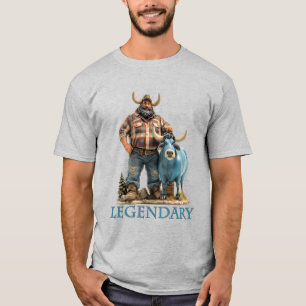 ポール・ブニャンベザブルーオックス伝説のランバージャック Tシャツ