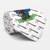 ポール・ブニヤン・ネクタイと軸 ネクタイ (ロール)