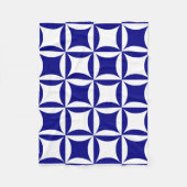 ポール・ブルー・パターンを支払うためにピーターを強盗する フリースブランケット (正面)