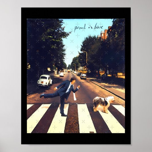 ポール・マッカートニー・ステッカー1 ポスター (正面)