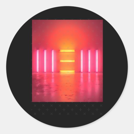 ポール・マッカートニー・ステッカー2 ラウンドシール (正面)