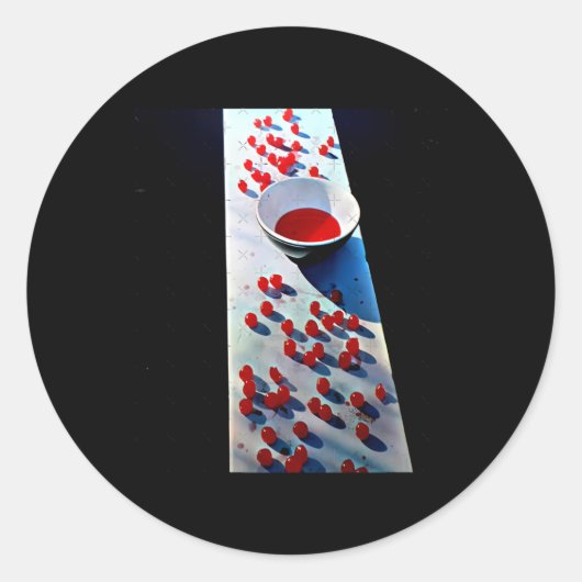 ポール・マッカートニー・ステッカー3 ラウンドシール (正面)