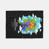 ポール・マッカートニー・ステッカー フリースブランケット (正面(横))