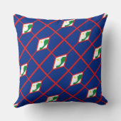 ポール・マッゲヒ「シント・ユースタティウス国旗」枕 クッション (裏面)