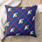 ポール・マッゲヒ「シント・ユースタティウス国旗」枕 クッション (ブランケット)